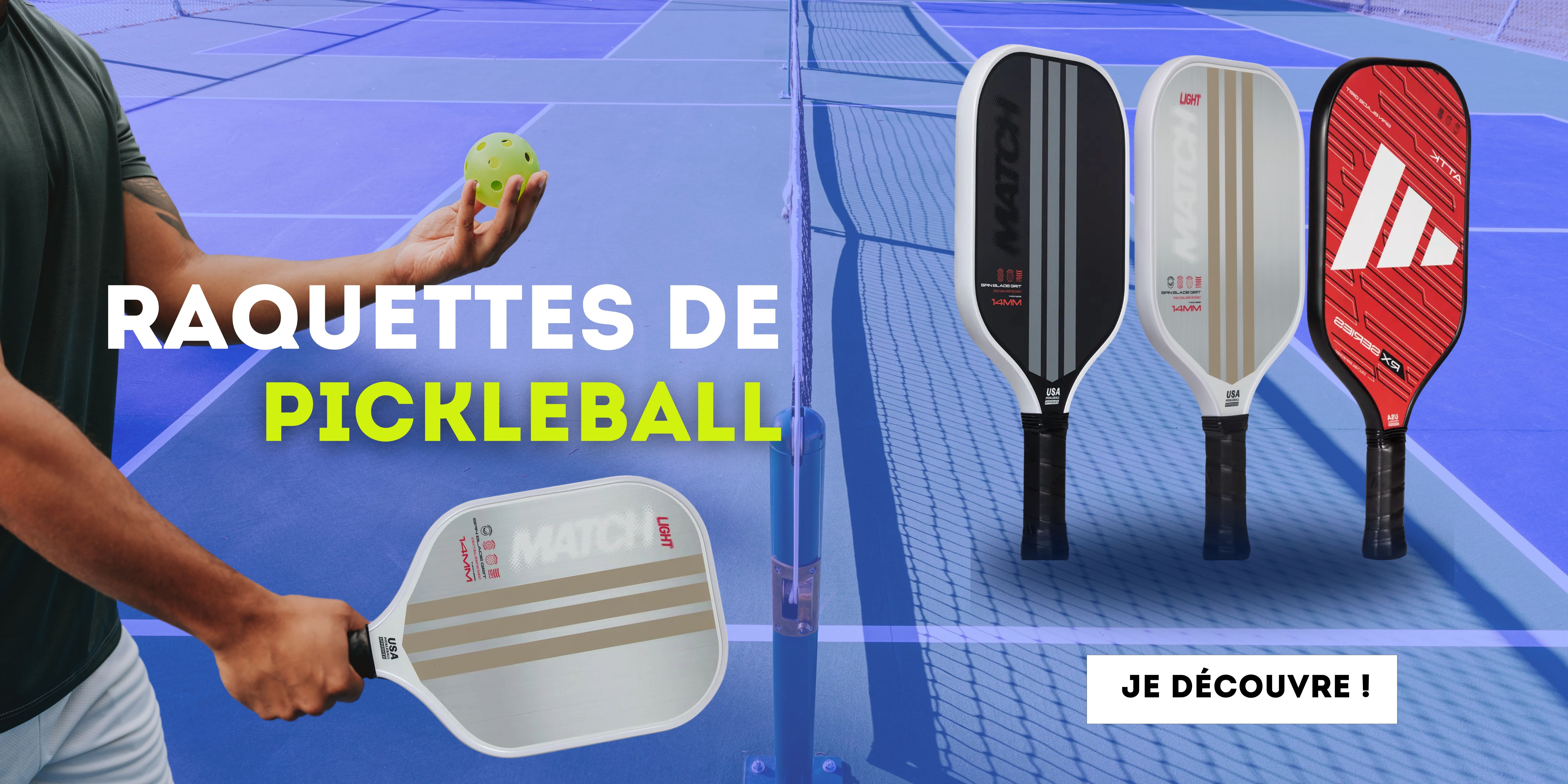 Raquettes de Pickleball
